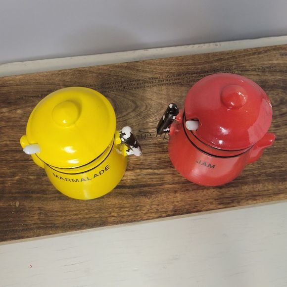 Vintage JAPAN Jam Jars - Picture 3 of 8